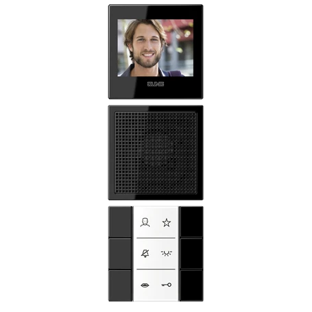 Video indoor station 2.7’’, black