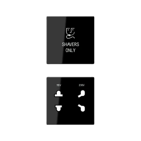 Centre plate, Shavers only, Thermoplastic, black