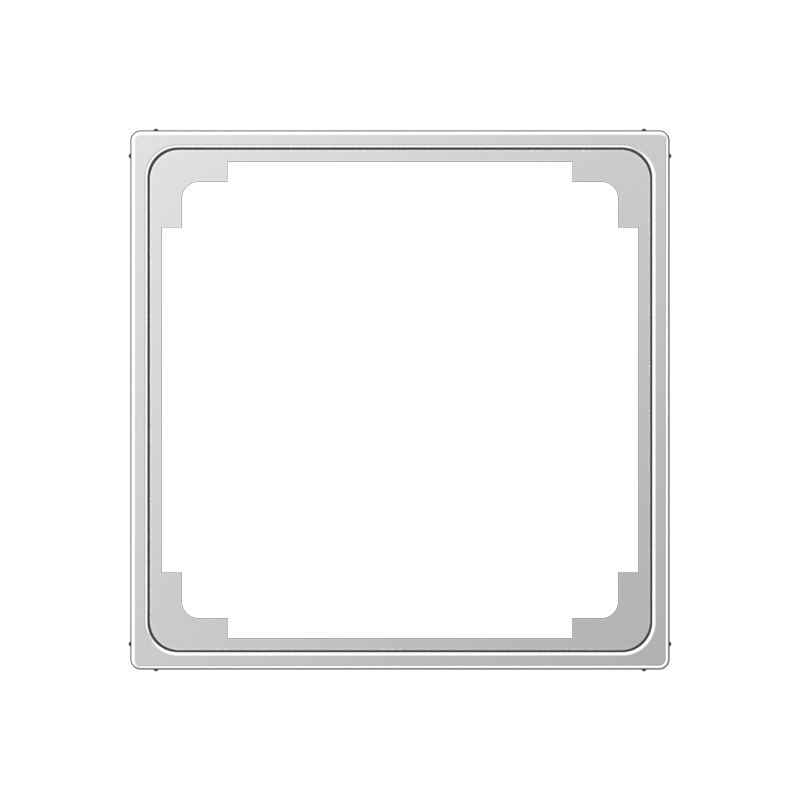 Intermediate frame 50x50, black | A 590 Z SW
