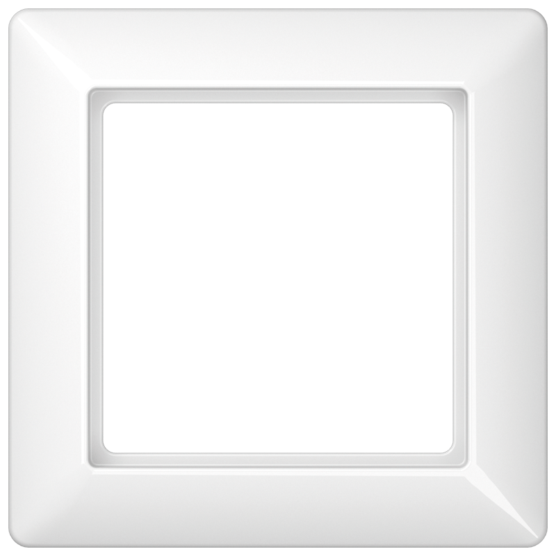 Jung Rahmen 2fach AC 582 WW - Alpinweiß, 84x155mm