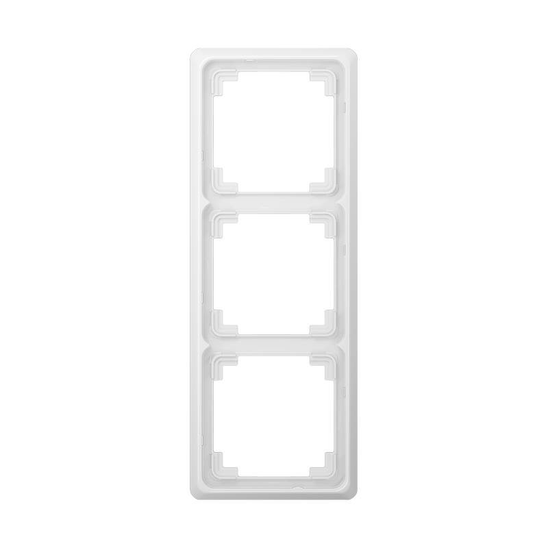 Frame 3-gang, white | CDP 583 WW