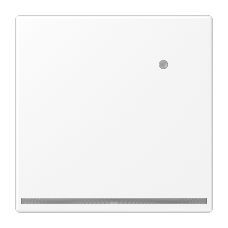 LED floor pilot light with integrated brightness sensor, matt snow