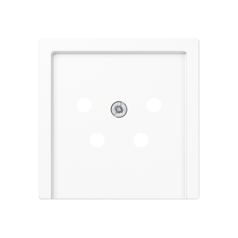 thumbnail: Jung Afdekking Uae-iae Met Label Opbouw Schroef Thermoplast Halogeenvrij Wit Glans Bxh 70x70mm Ls969 2nauawwm Art