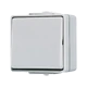 1-gang switch, 1-pole, 2-way, 10 AX 250 V ~, grey