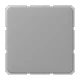 Blind-Abdeckung (gerastet), grau