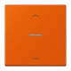 eNet push-button standard, with arrow symbols, with lens, orange vif (4320S)