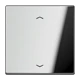 LB Management push-button, with arrow symbols, chrome