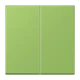 Bouton poussoir LB Management 2 voies, vert 31 (32051)