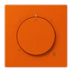 Centre plate for thermostat, orange vif (4320S)