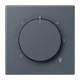 Centre plate for thermostat, gris foncé 59 (4320U)