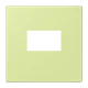 Centre plate for USB charger, vert jaune clair (32053)
