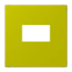 Centre plate for USB charger, vert olive vif (4320F)