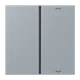 Cover 1-gang, F40, gris clair 59 (4320O)