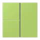 Tasterset 3-voudig, F40, vert clair (32052)