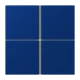 Tasterset 4-voudig, F40, bleu outremer foncé (4320T)