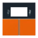Tasterset 3-voudig, F40 Ruimtecontroller, orange (32080)