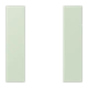 Tasterset 1-voudig, F50, vert anglais pâle (32042)