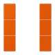 Tasterset 3-voudig, F50, orange vif (4320S)