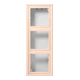 Surface cap 3-gang, LS CUBE, duroplastic lacquered, rose pâle (32091), vertical and horizontal installation
