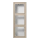Scatola sporgente 3 moduli, ombre naturelle claire (32142)