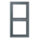 Frame 2-gang, gris 59 (4320H)