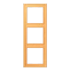 Marco triple, ocre jaune clair (4320L)
