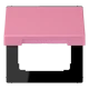 Klapdeksel (met terugstelveer), rose vif (4320C)
