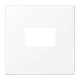 Enjoliveur pour chargeur USB, Blanc mat