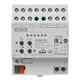 KNX room actuator 110-230 V, 16 A / max. 140 µF, rail mounting device, 4 rail units