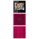 Video indoor station 2.7’’, rouge rubia (32101)