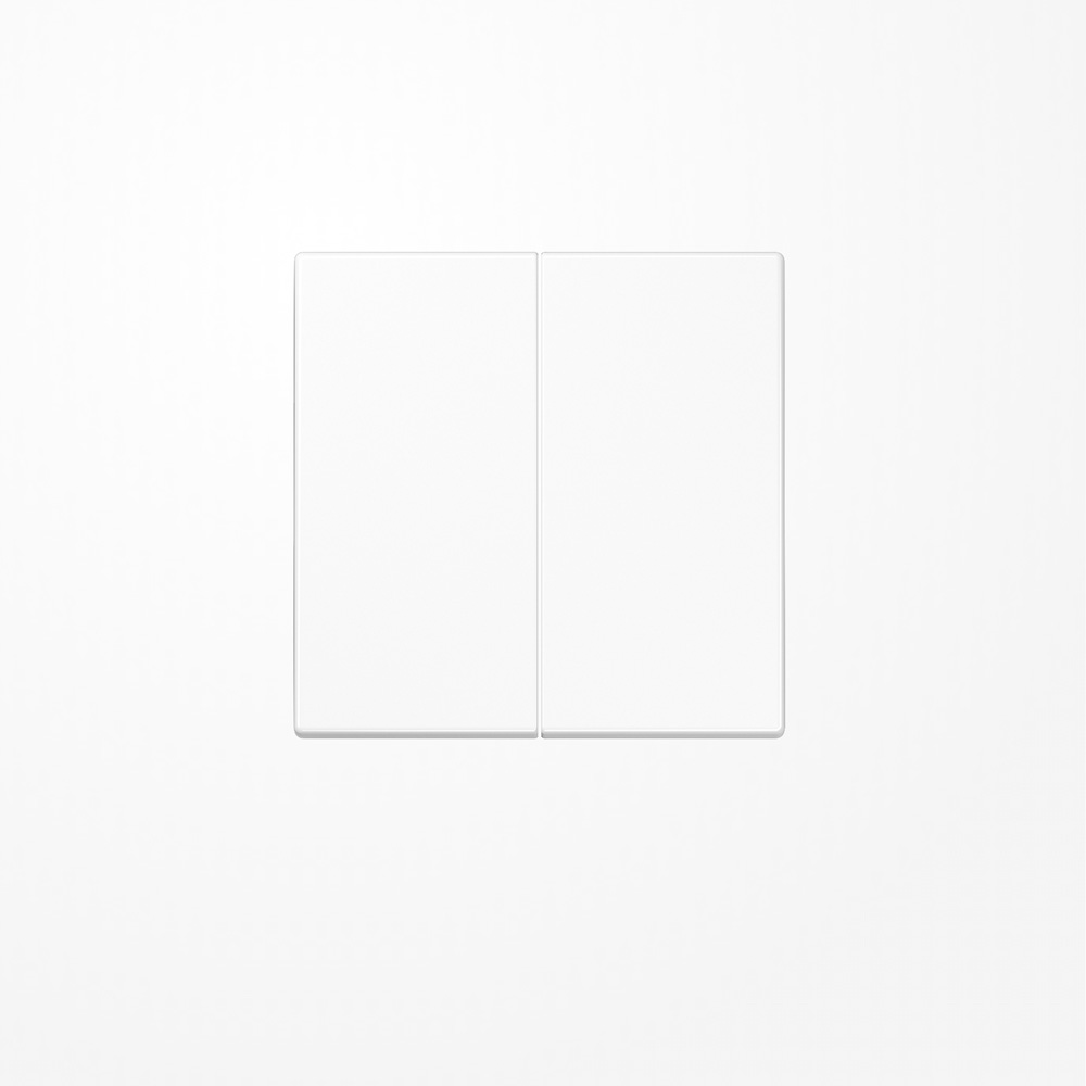 Wippe 2fach, alpinweiß