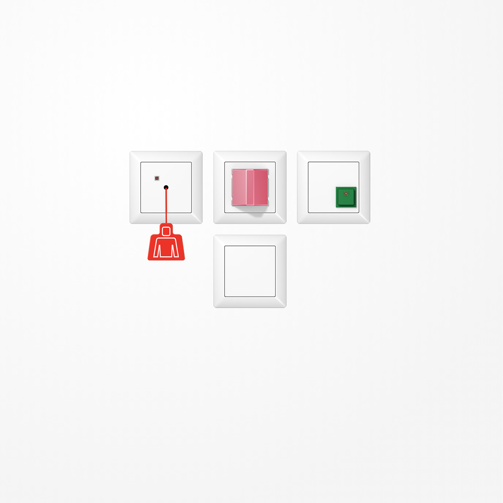 Notrufset, alpinweiß | NRS LS 0834 WW