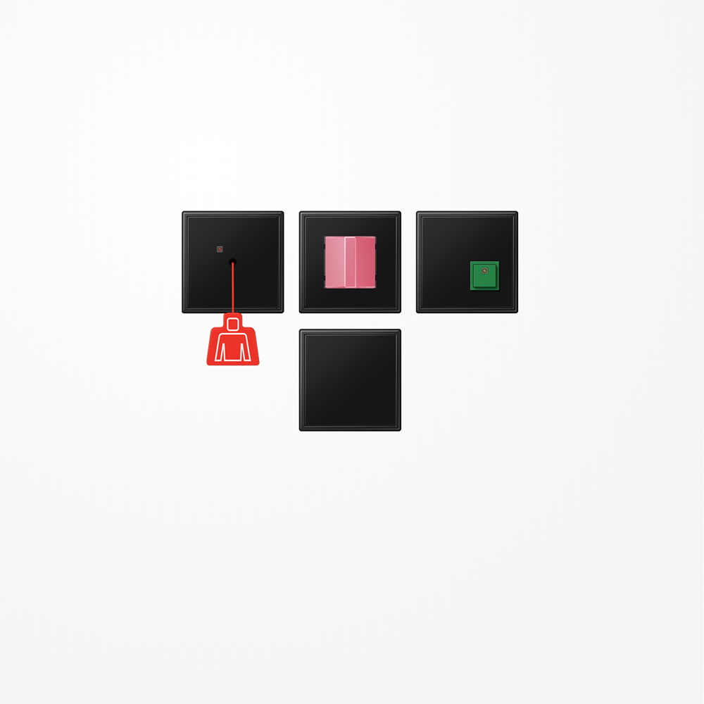 Notrufset, alpinweiß | NRS LS 0834 WW