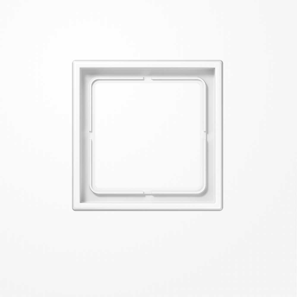 Rahmen 1fach, alpinweiß