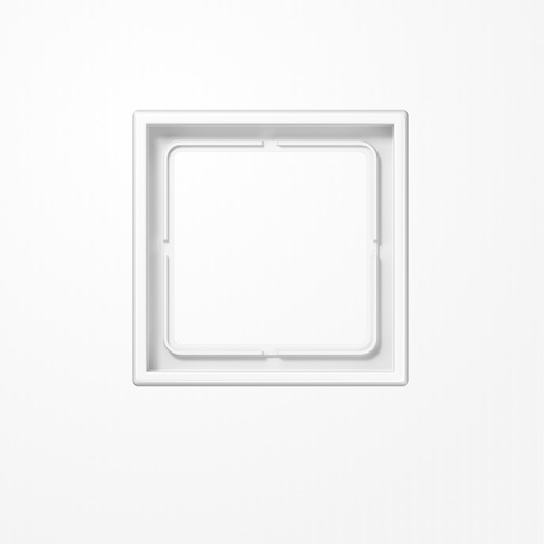 Rahmen 1fach, alpinweiß